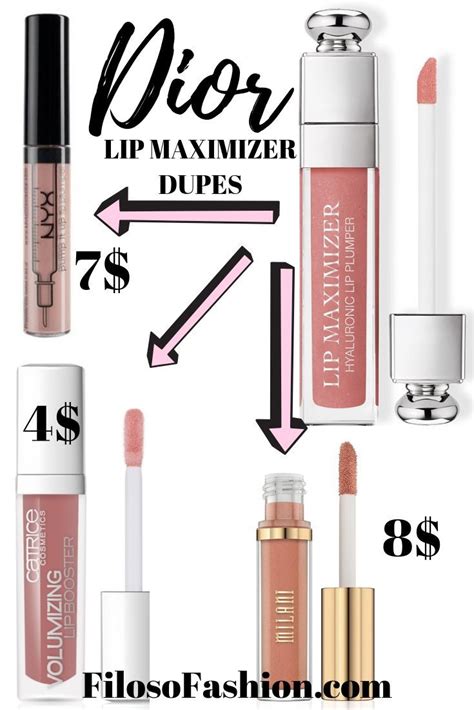 dupe for dior lip glow|dior addict lip maximizer dupe.